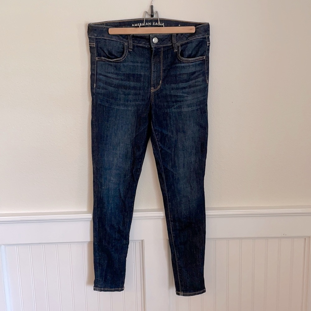 American Eagle High Waisted Skinny Jeans size 12
